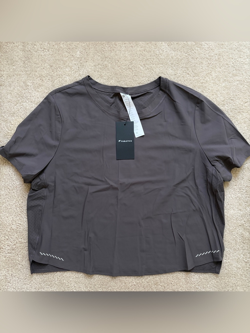 Fabletics Charcoal Performance Tee